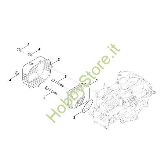 Picture of F - Silenziatore EVC 200.0 (EVC200-0001)